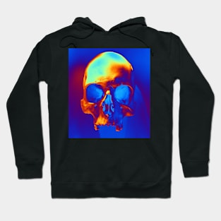 Blue Skull Hoodie